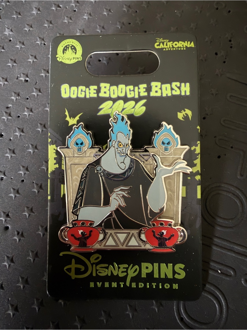 Disney Oogie Boogie Bash 2026 - Hades LE pin